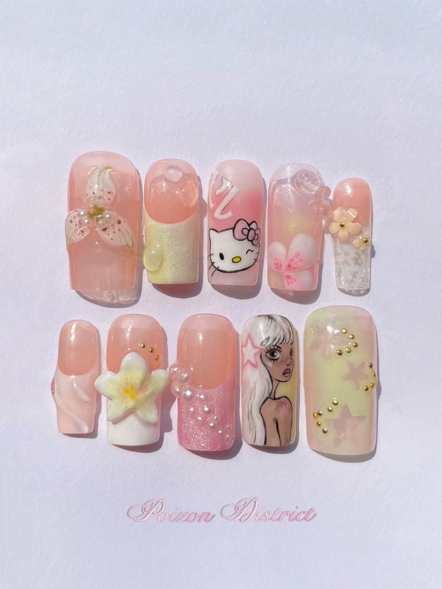 Super Star Press on Nails